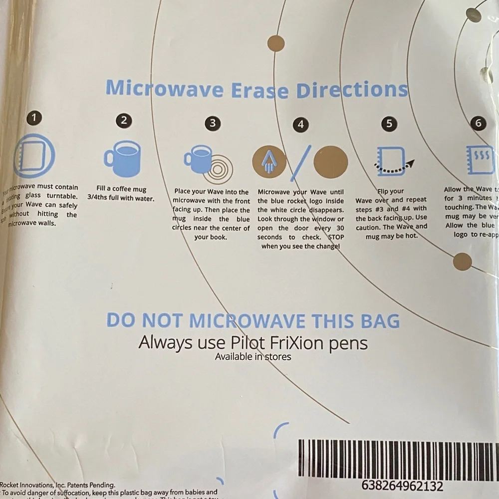 Rocketbook Wave Reusable Notebook New in Sealed Pouch - Picture 3 of 4